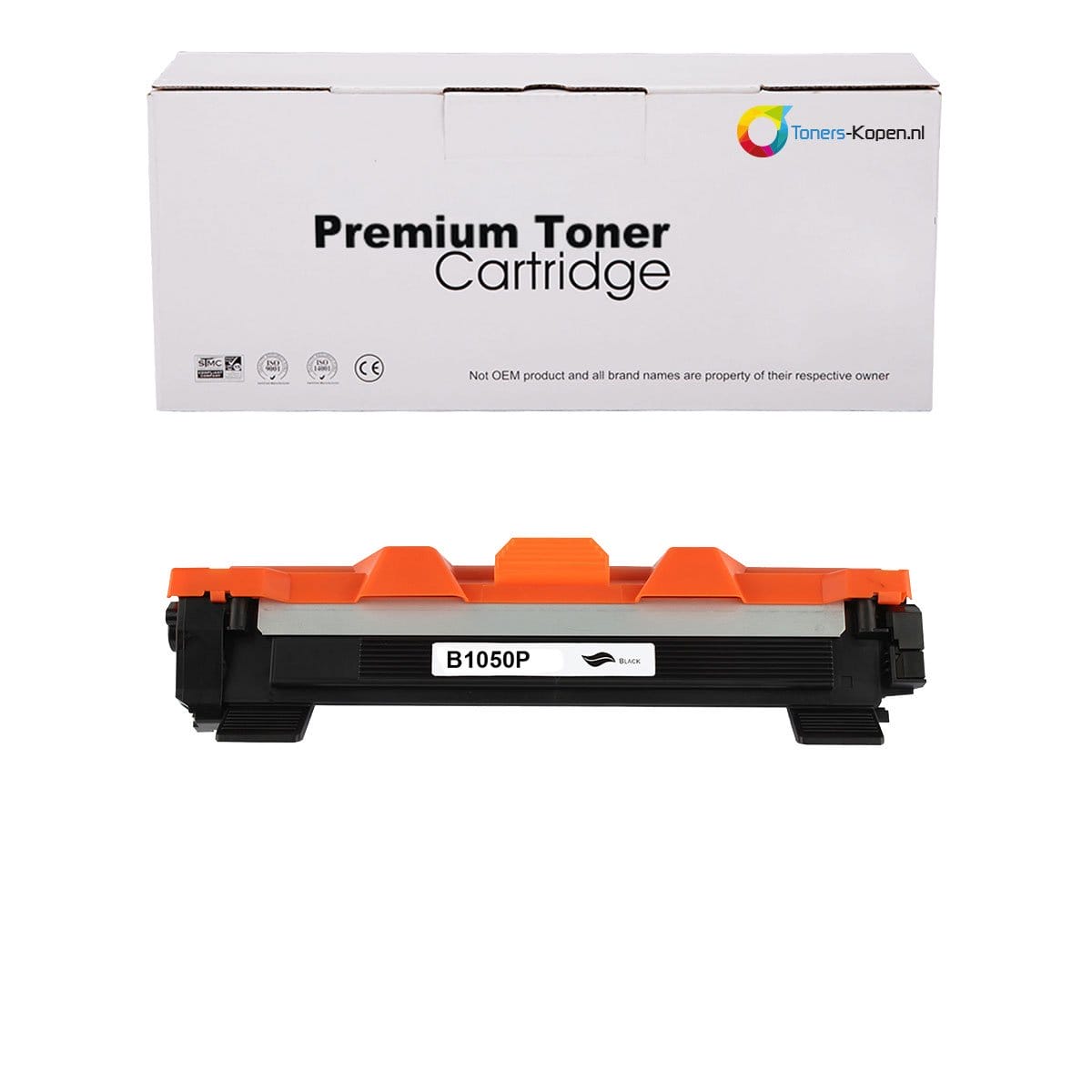 Brother TN-1050 Toner Zwart - 1000 Pagina's