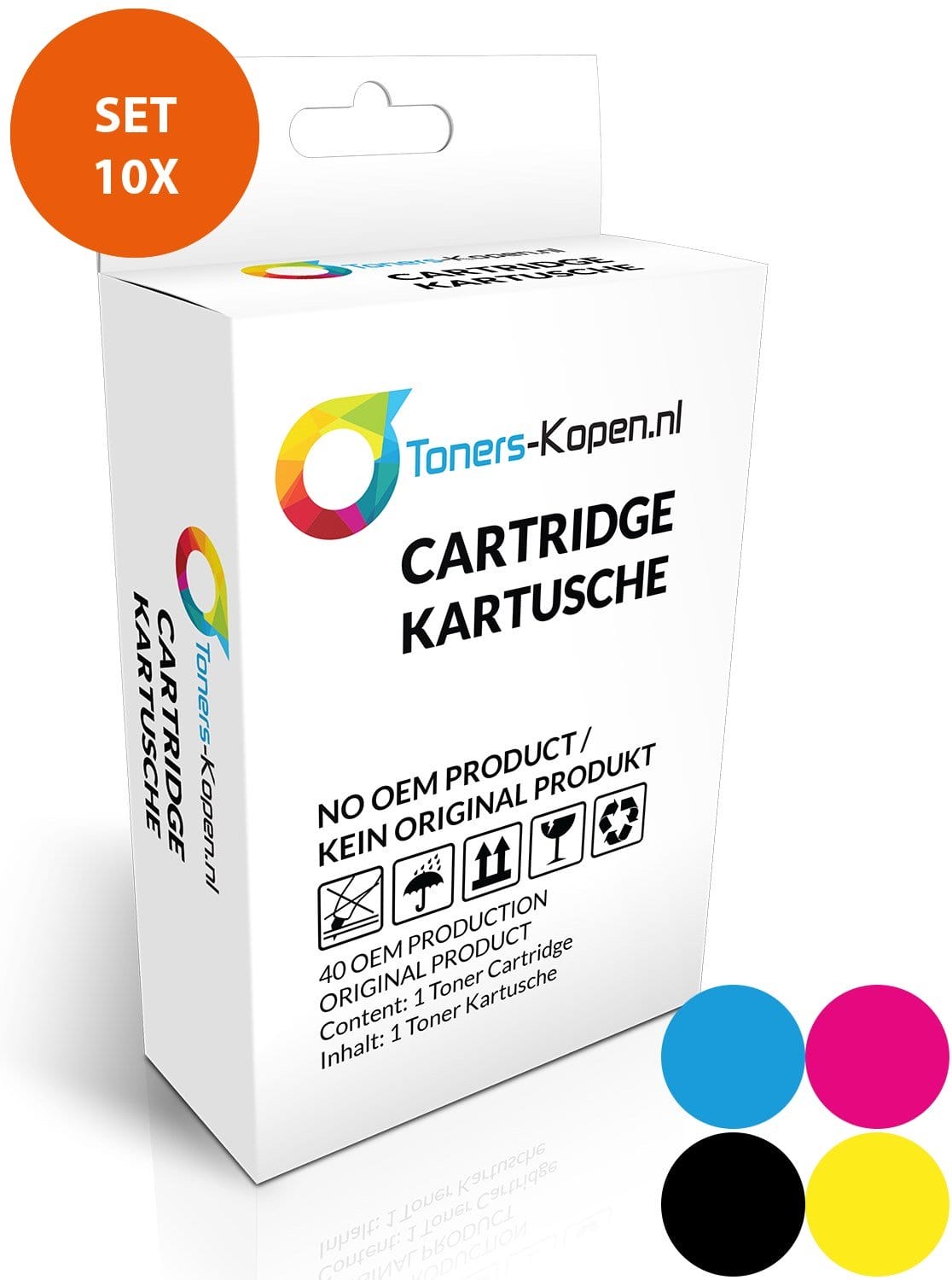 Epson 603XL Set 10x Inktcartridges (4x Zwart + 6x Kleur)