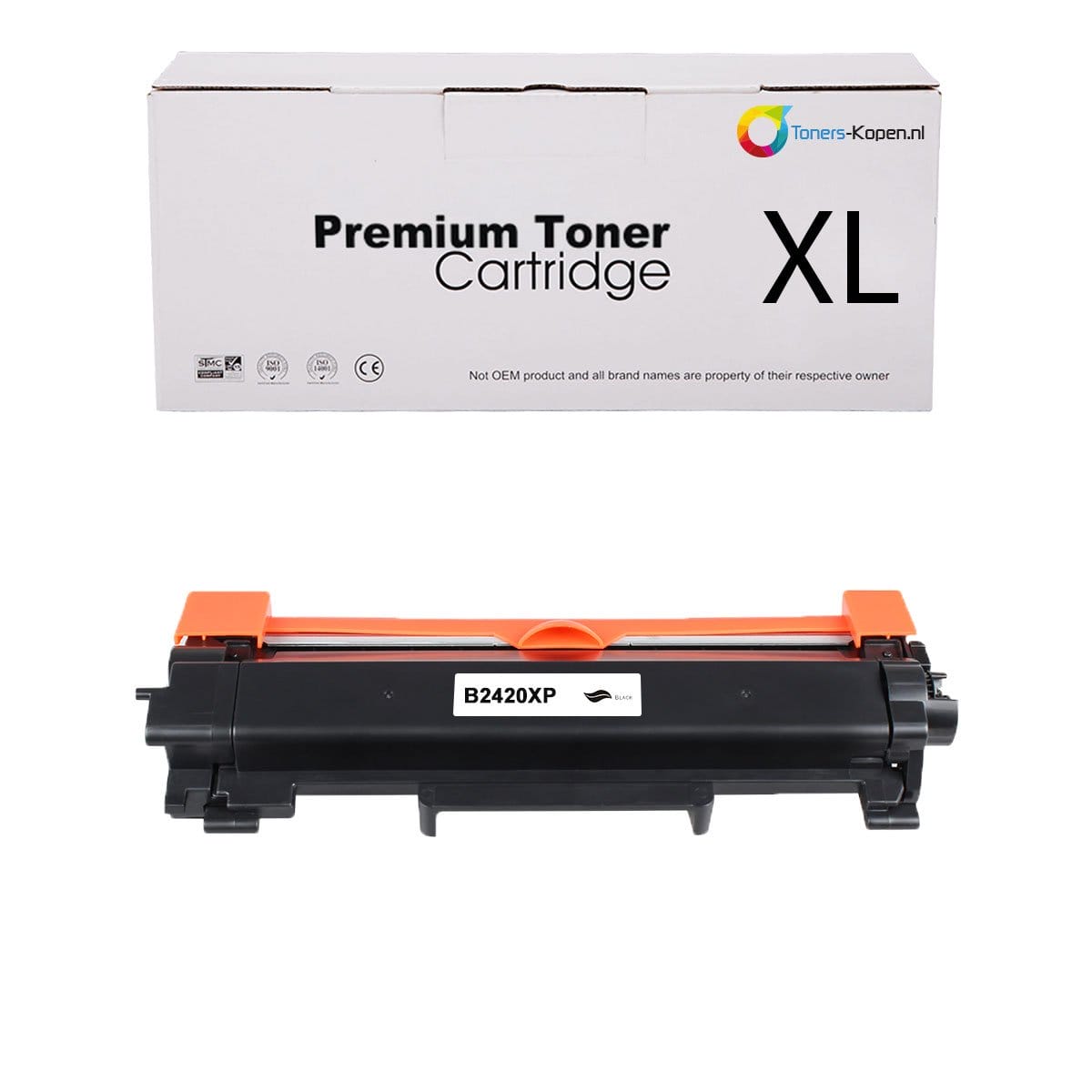 Brother TN-2410 Compatibele Toner - XL 3000 Pagina&...