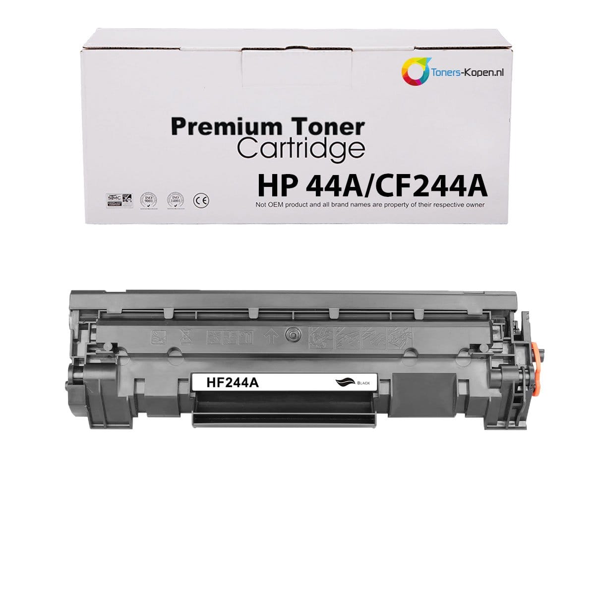 HP 44A CF244A Toner Zwart - 1.000 Paginas voor LaserJet Pro M15/M17/MFP M28