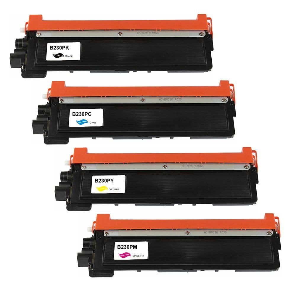 Huismerk Brother TN-230 CMYK Set - 4 Toner Cartridges Kleuren