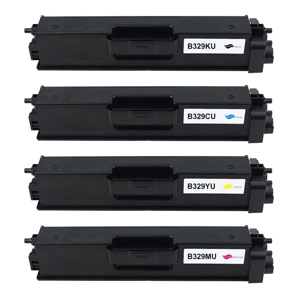 Huismerk Brother TN-329 Set 4-pack - CMYK Toner 6000 Pagina&...