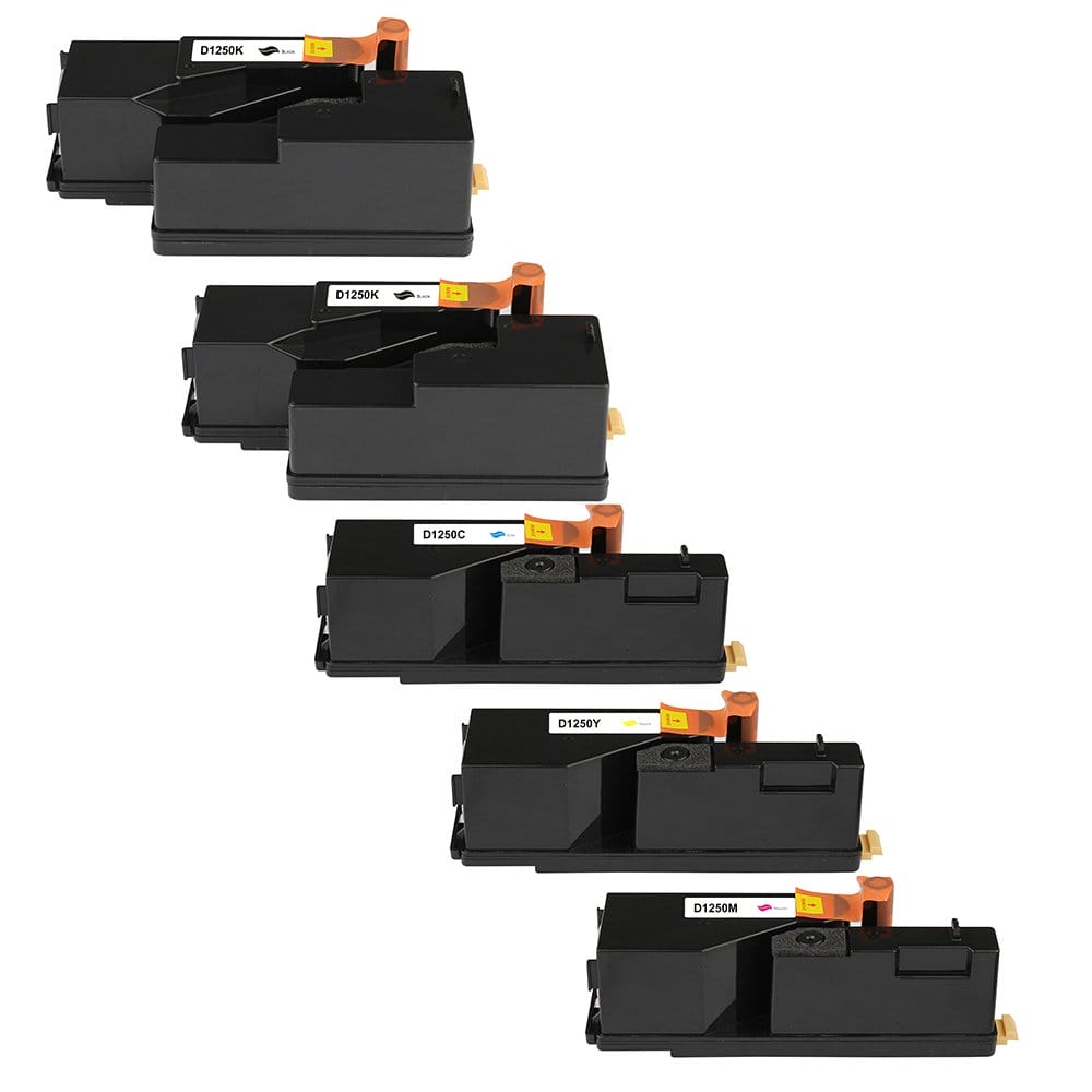 Huismerk Dell 593-11019 Toner Set 5-Pack - 6200 Pagina'...