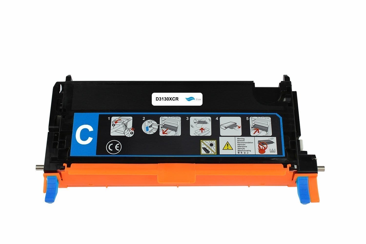 Huismerk Dell 593-10290 Toner Cartridge Cyaan 9000 Pagina's