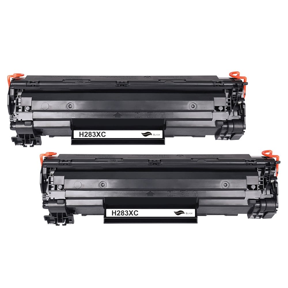 Huismerk HP CF283X Toner Zwart 2x Set - 2400 Pagina's ...