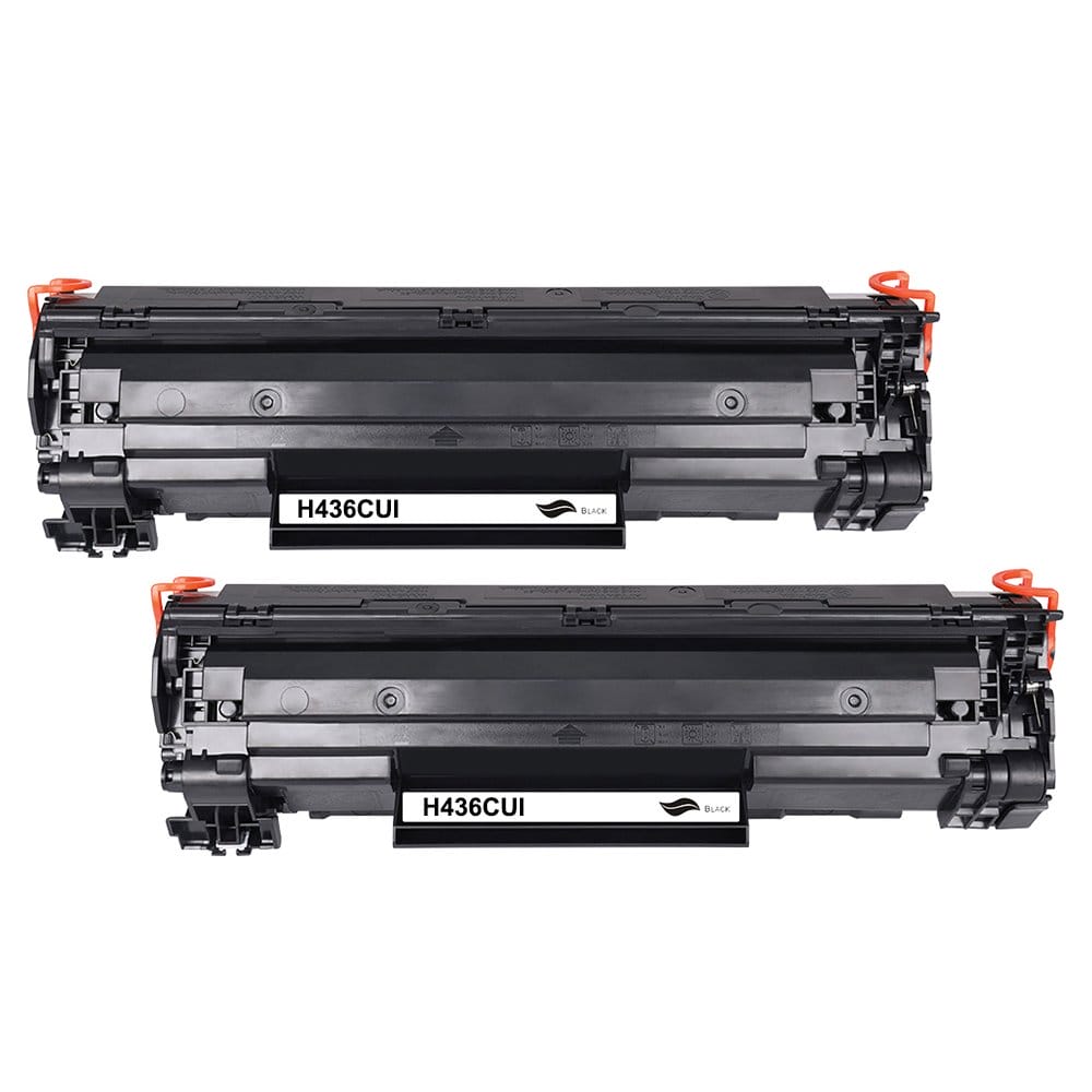 Huismerk Set 2x HP CE285A CB436A CB435A Zwart Toner - 2000 P...