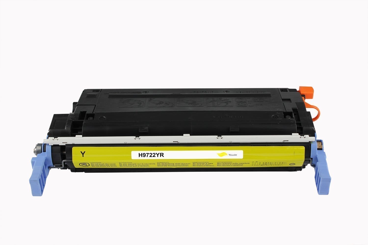 Huismerk HP C9722A (641A) Toner Geel - 8000 Pagina's