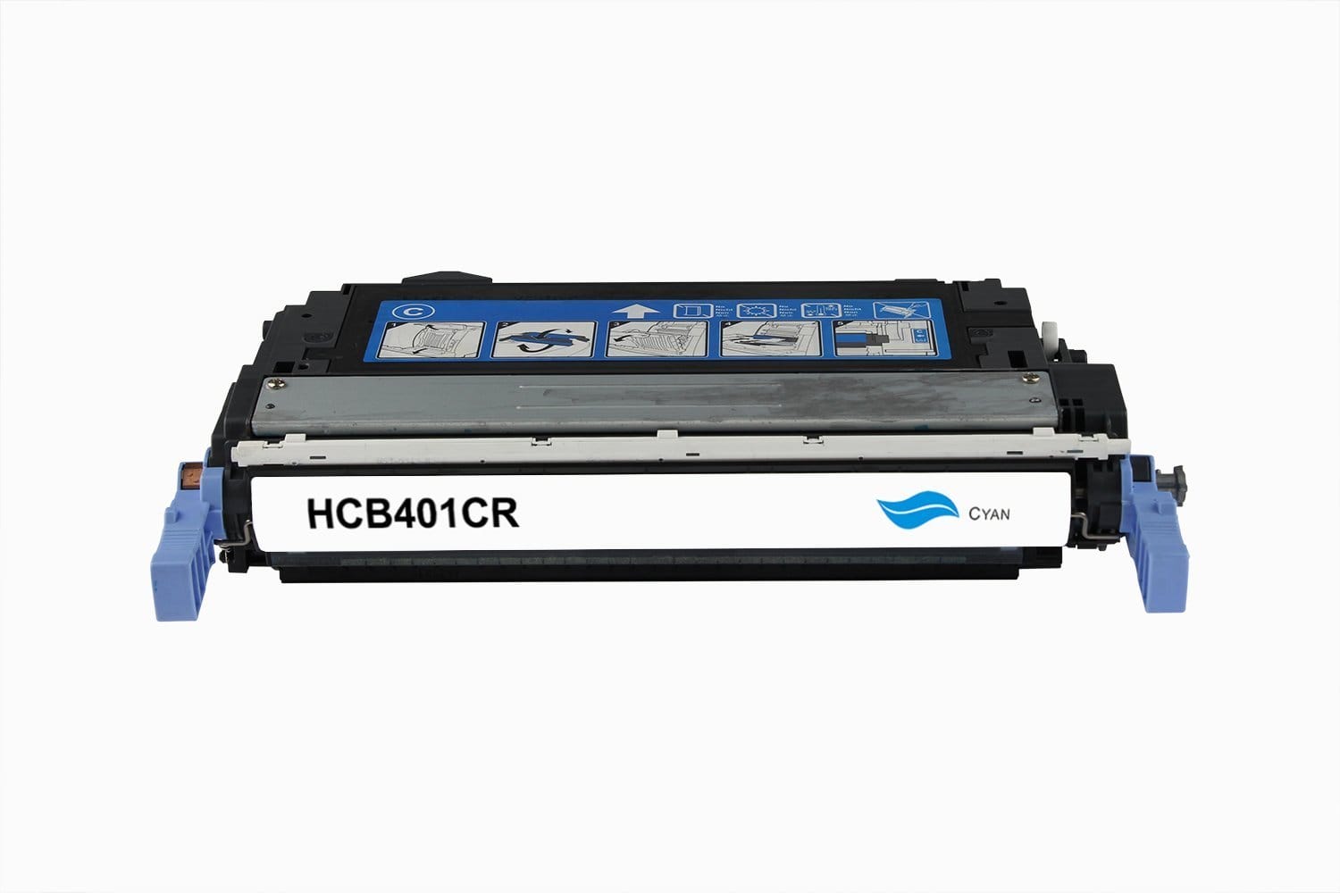 Huismerk HP CB401A (642A) Cyaan Toner - 7500 Pagina's