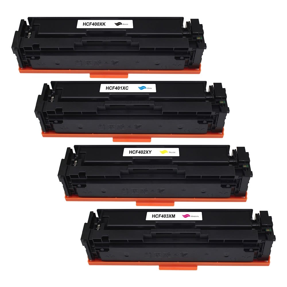 Huismerk HP CF400/1/2/3X Toner Set - CMYK 4 kleuren LaserJet...