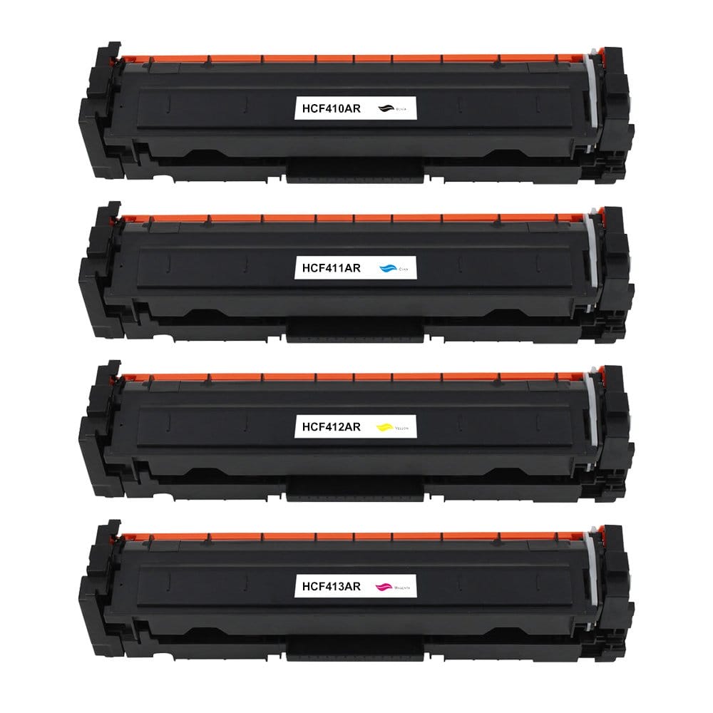 Huismerk HP CF410/1/2/3A Toner - 4-Kleuren Set voor LaserJet...