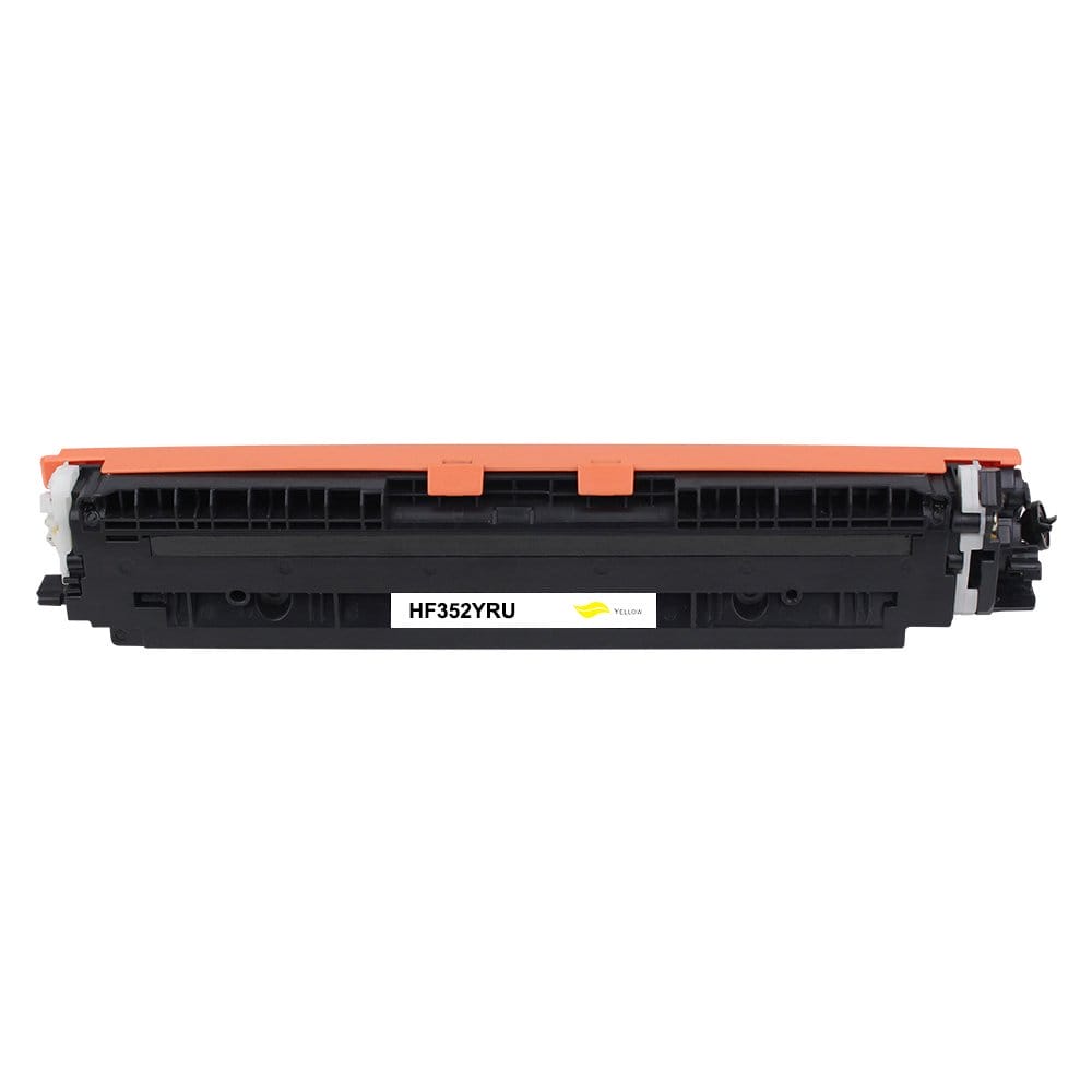 Huismerk HP CF352A Gele Toner - 1000 Pagina's &VerticalLine; 