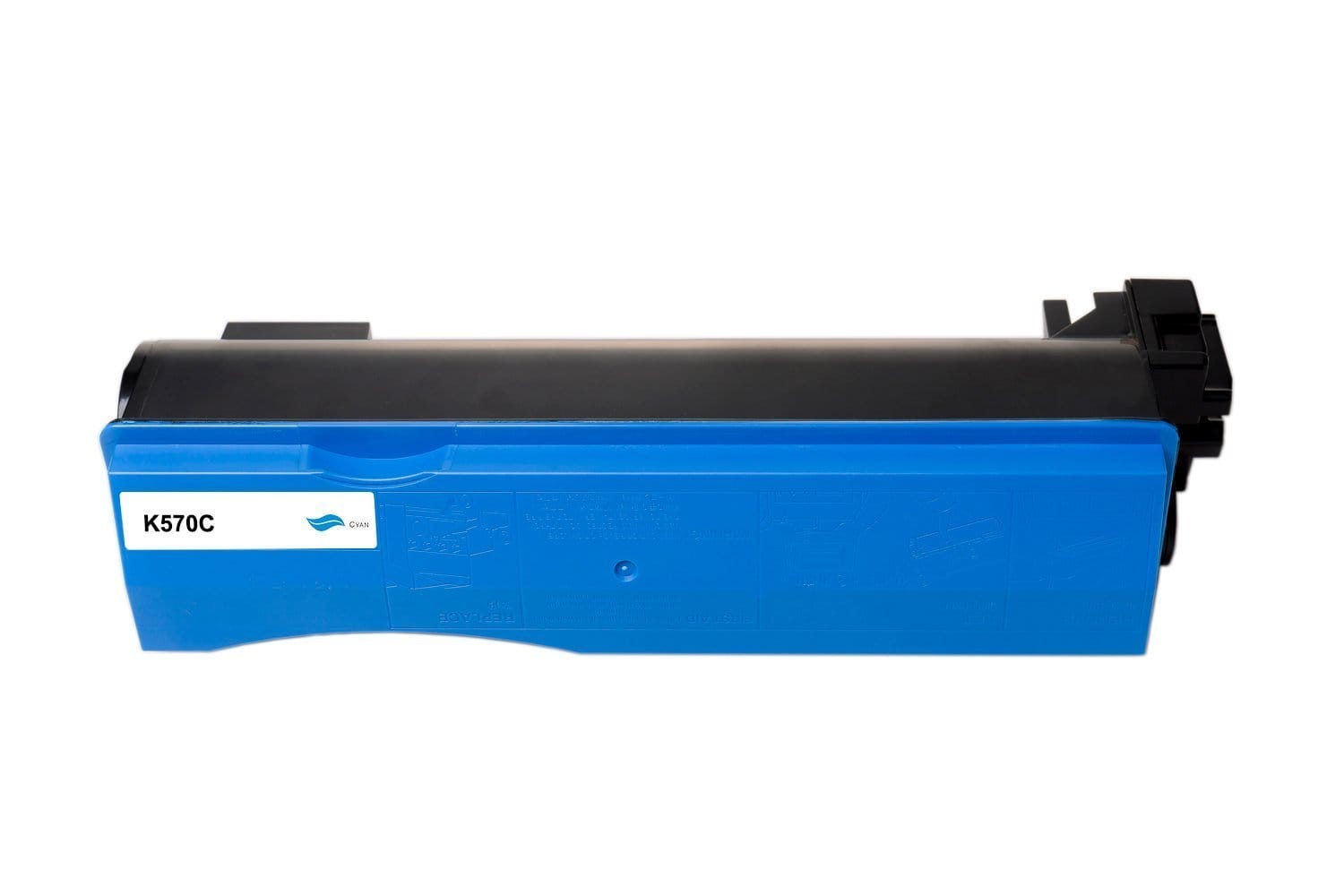 Kyocera TK-570C Toner Cyaan - 12.000 Pagina's