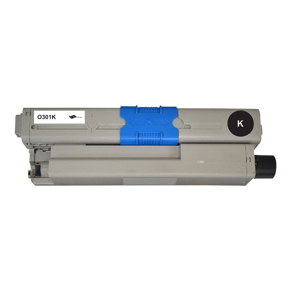 Huismerk Oki 44973536 Toner Cartridge Zwart � 2200 Pagina...