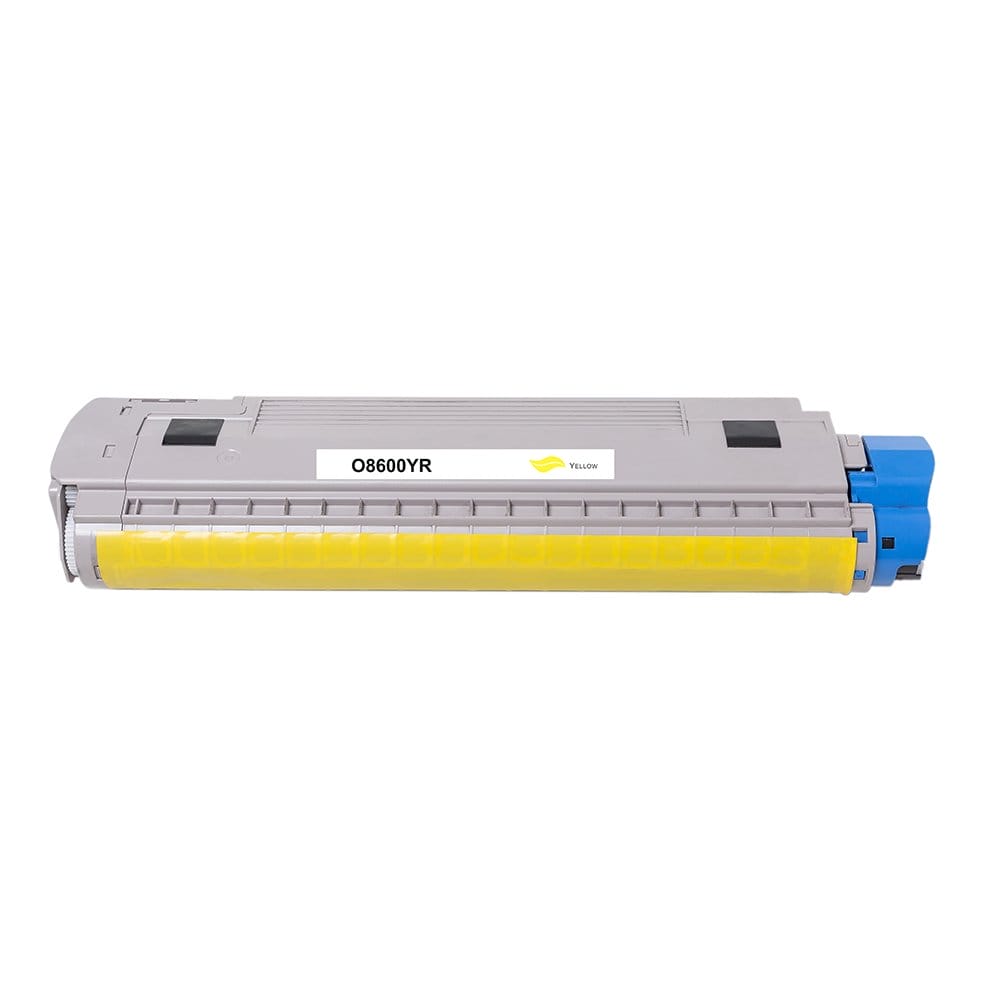 OKI 43487709 Geel Toner - 6000 Pagina's C8600...