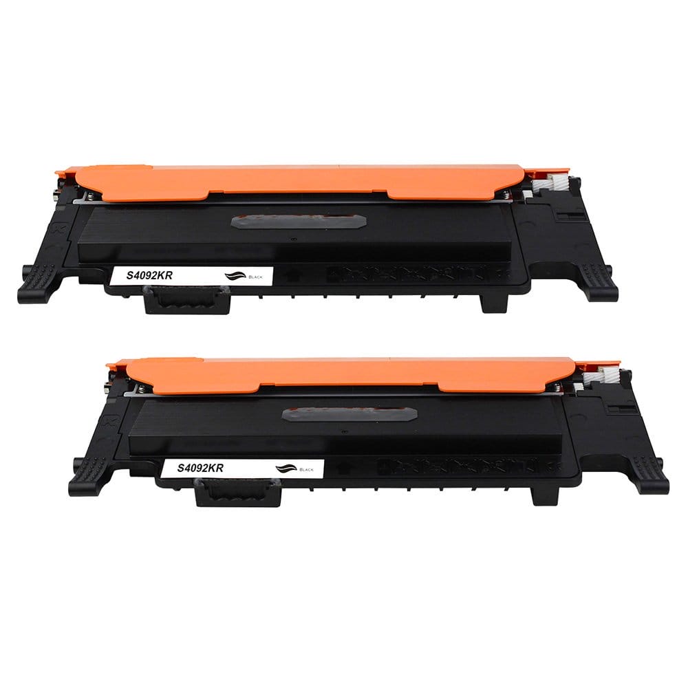 Samsung Set van 2x  CLT-K4092S Zwart Toner - 3000 Pa...