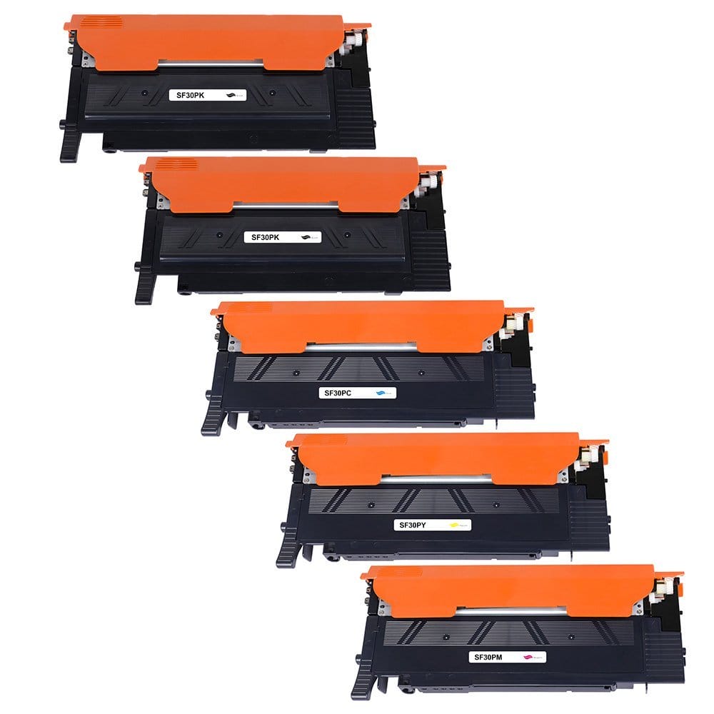Samsung CLT-K/C/M/Y404S Toner 5-Pack Set - Zwart + ...