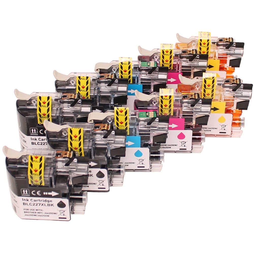 Huismerk Brother inktcartridge LC-227XL set 10x
