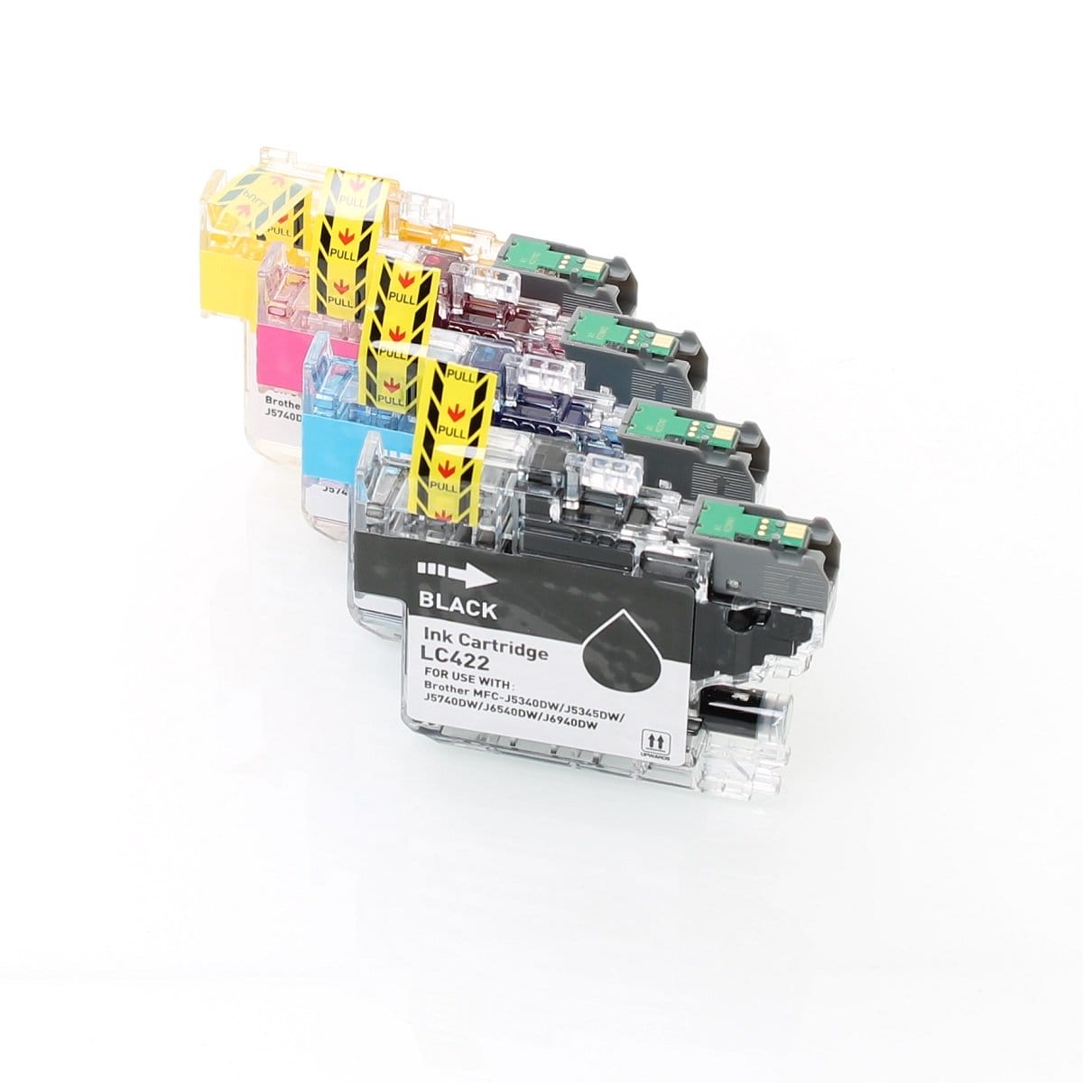Huismerk Brother inktcartridge LC422VAL set 4x