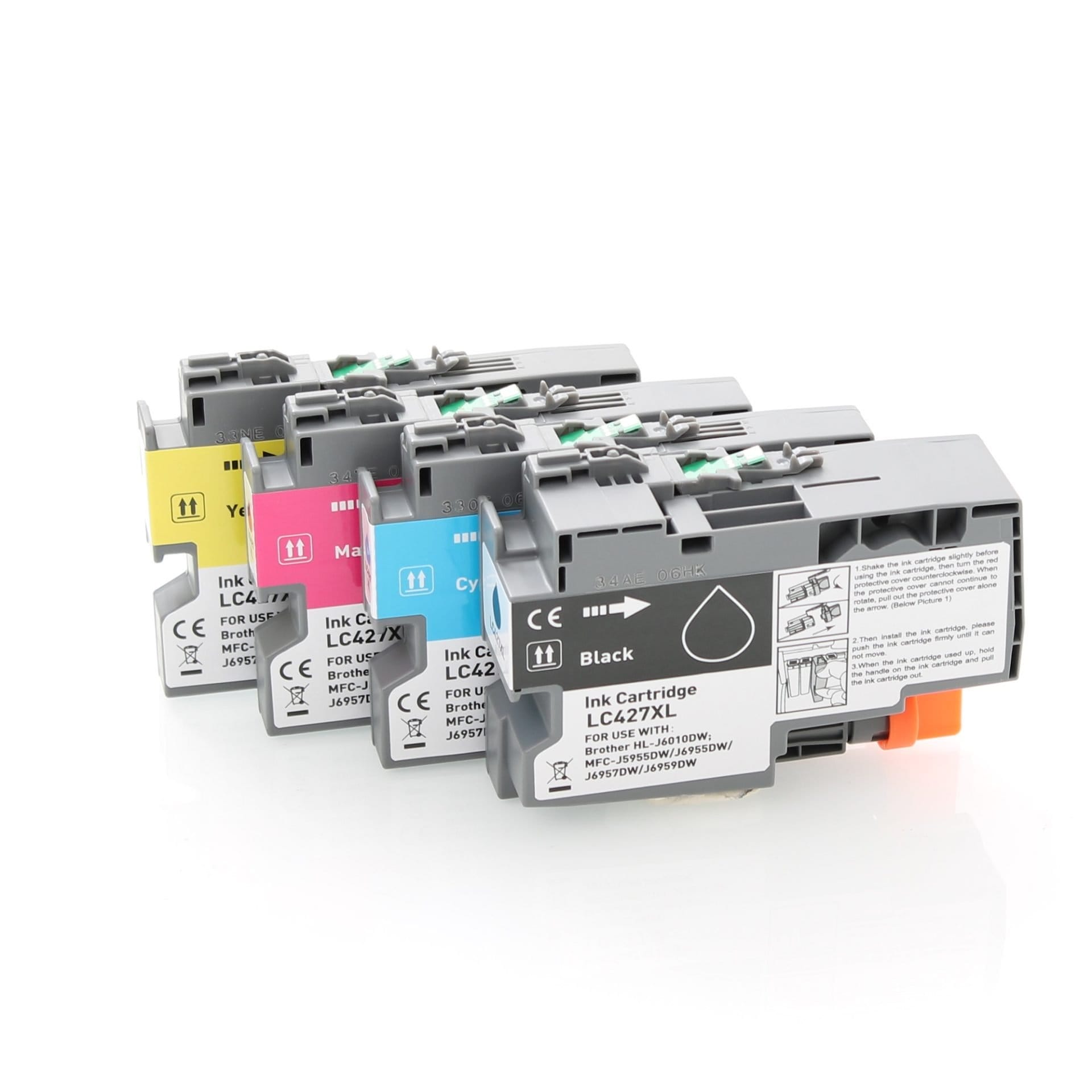 Huismerk Brother inktcartridge LC427VAL set 4x