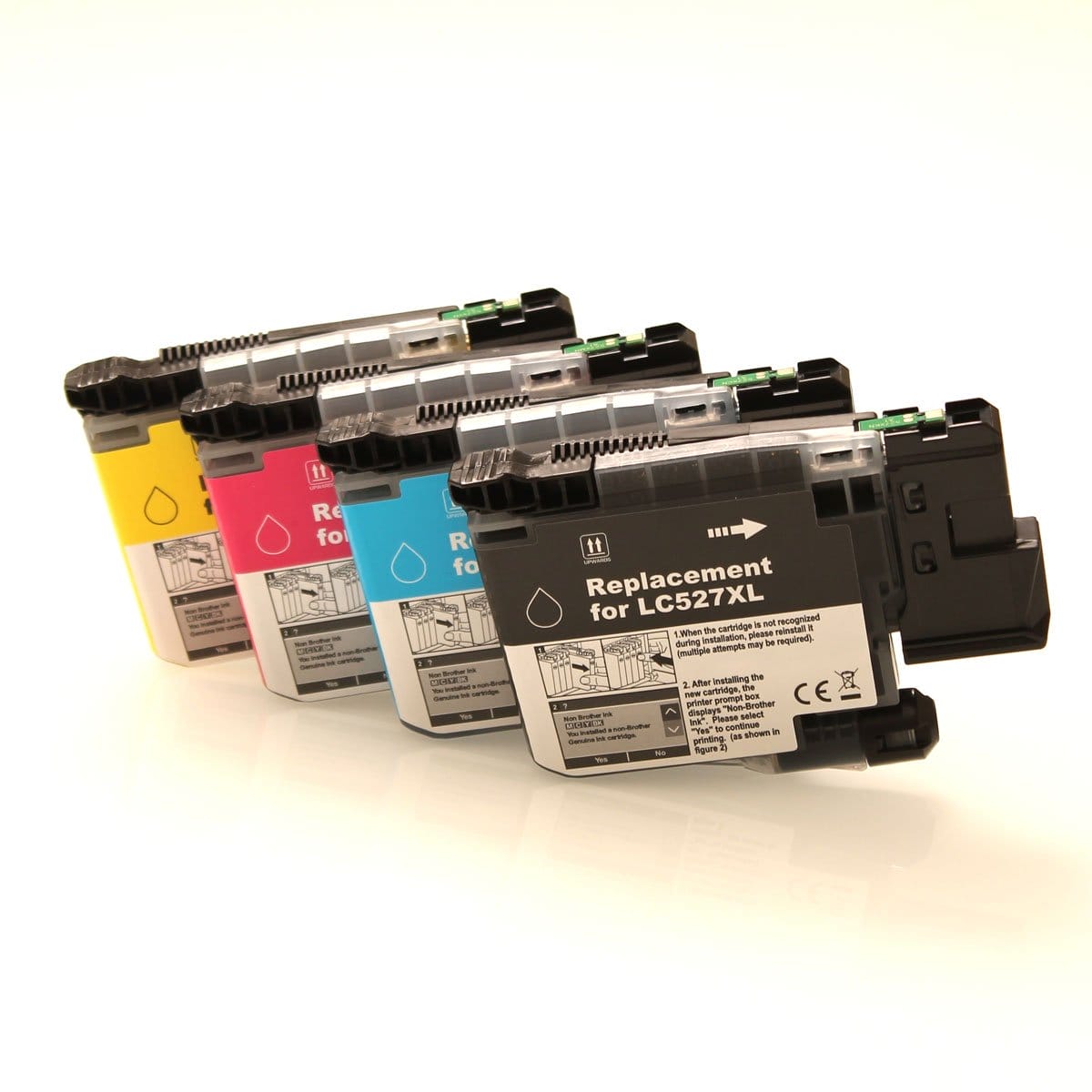 Huismerk Brother inktcartridge LC527XL set 4x