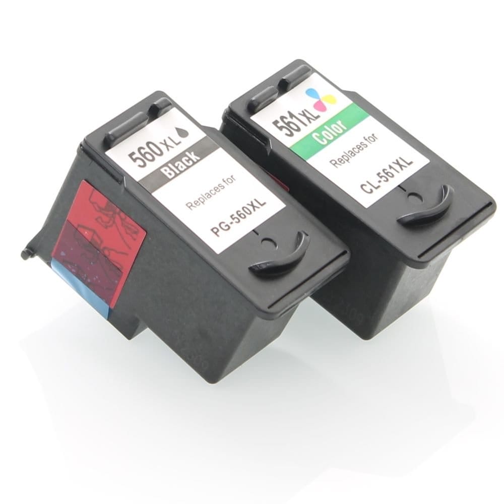 Huismerk Canon inktcartridge PG-560XL en CL-561XL set