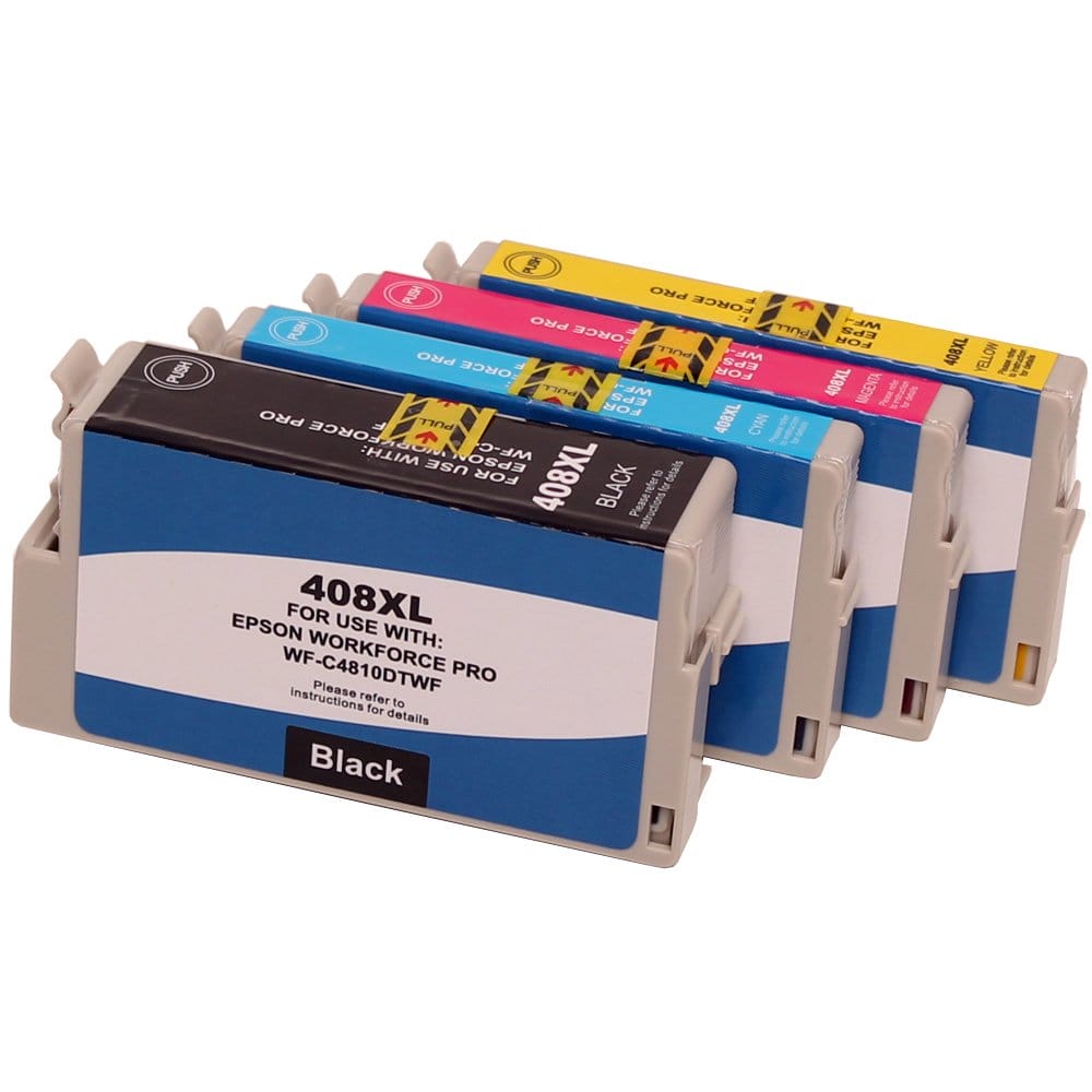 Huismerk Epson inktcartridge 408XL set 4x