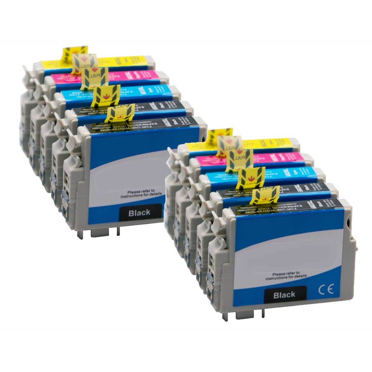 Huismerk Epson inktcartridge 604XL set 10x