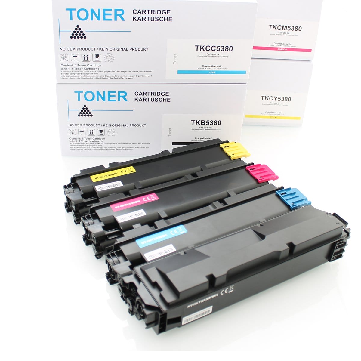 Huismerk Kyocera toner TK-5380 set 4x