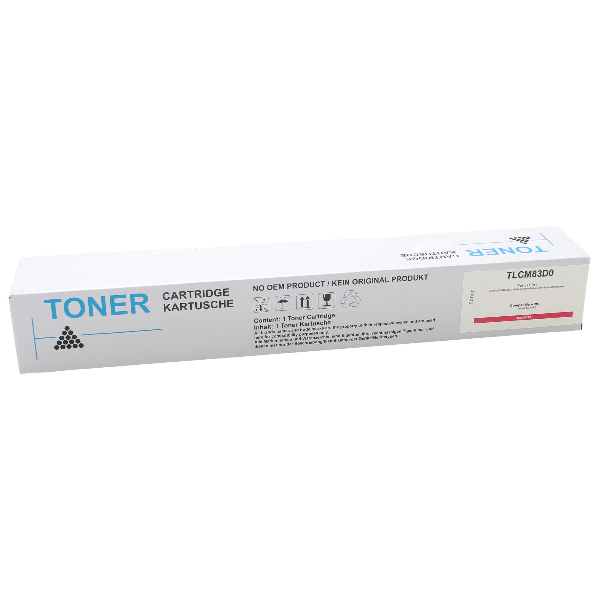 Lexmark toner 83D0HM0 magenta