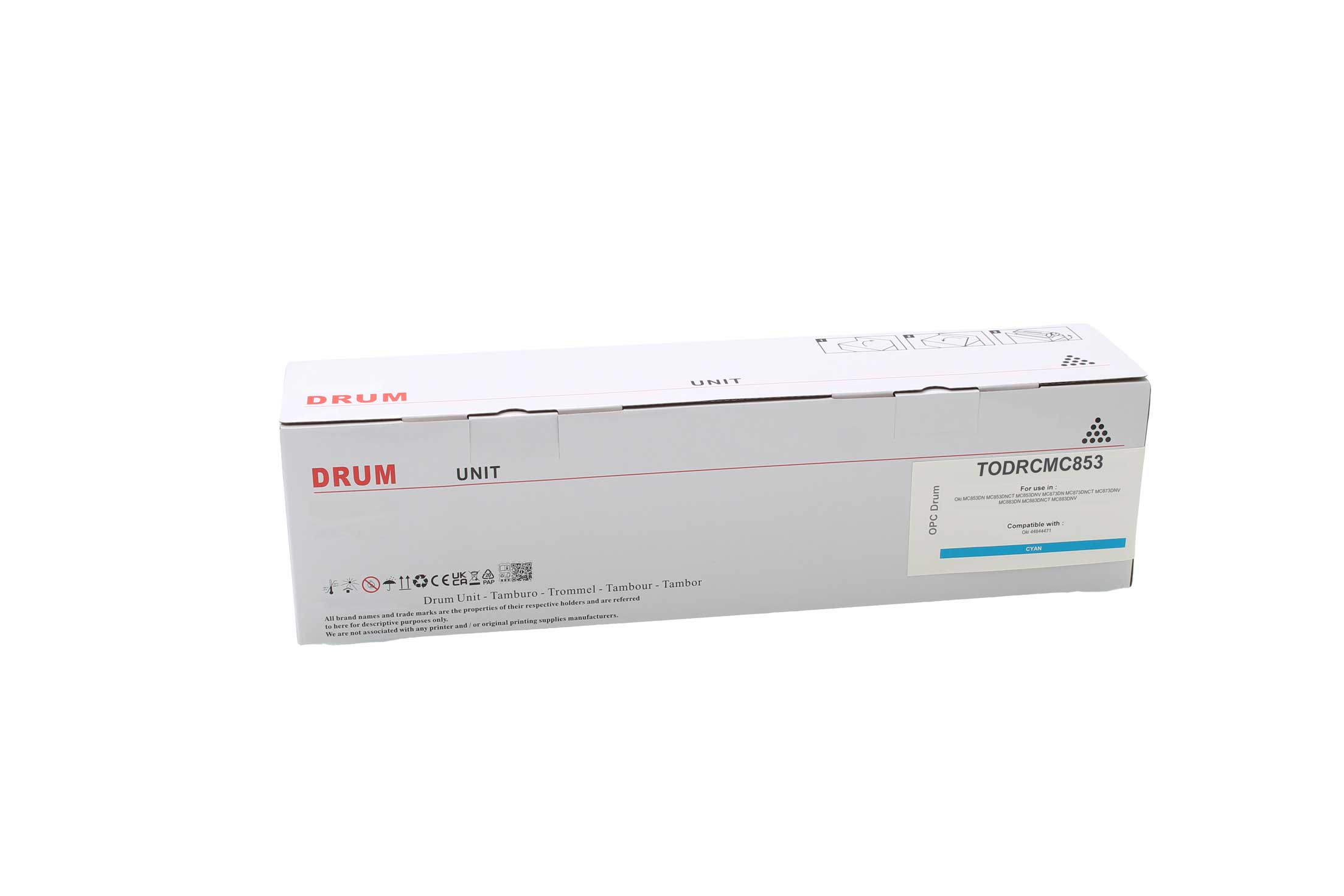 Huismerk Oki drum 44844471 cyaan