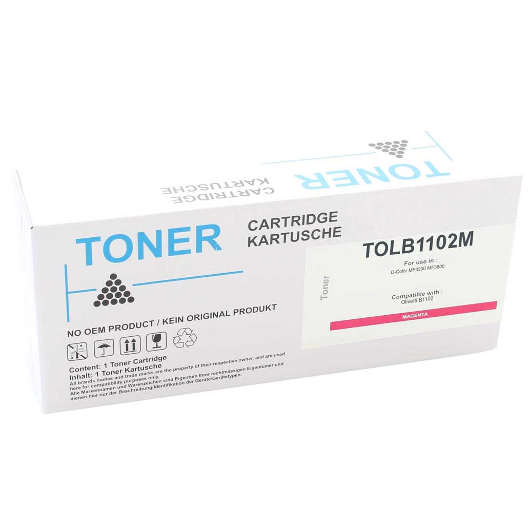 Huismerk Oki toner TOLB1102 magenta