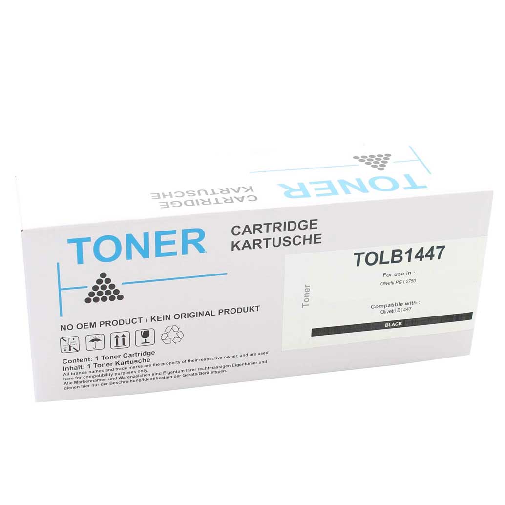 Huismerk Oki toner B1447 zwart