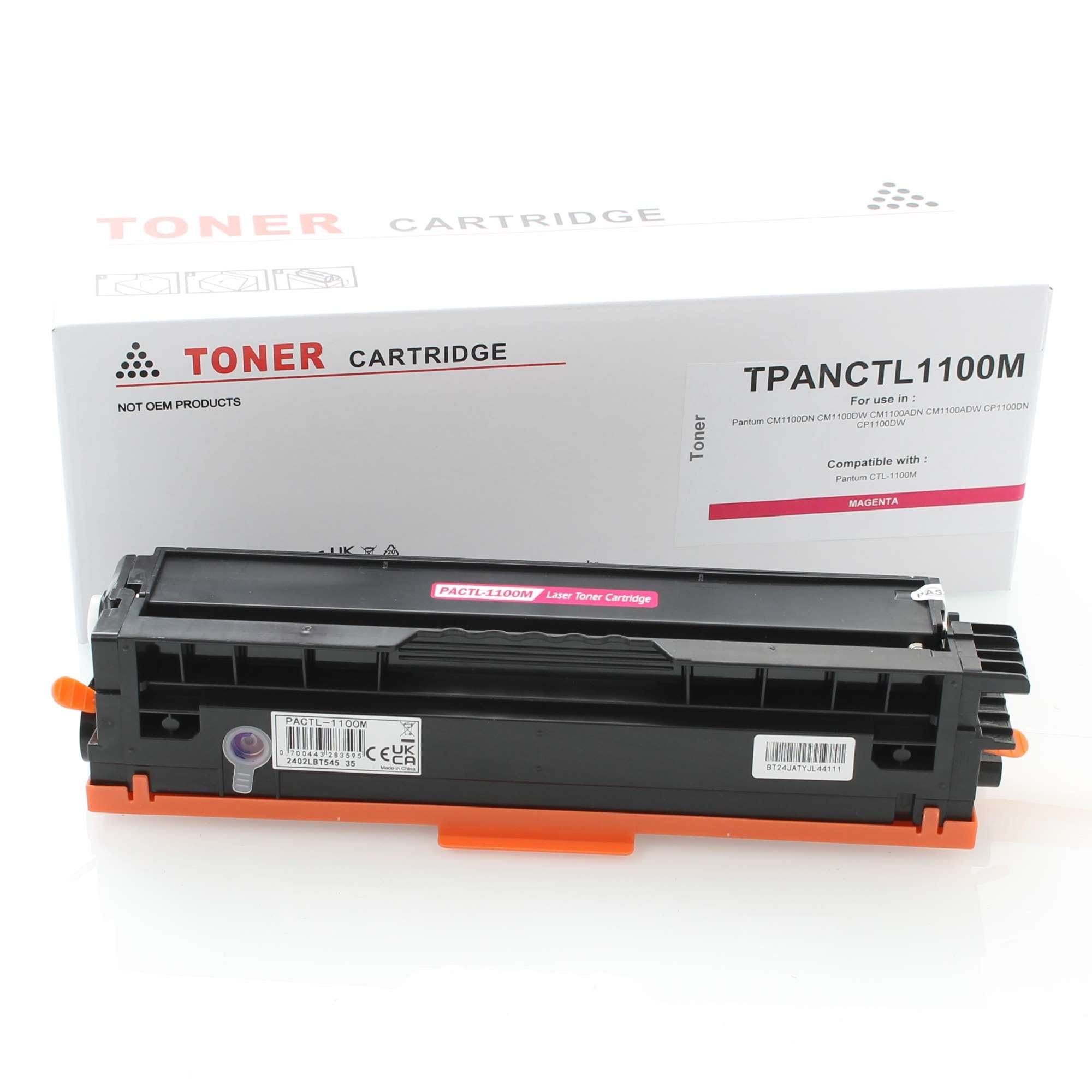 Huismerk Panasonic toner TPANCTL1100H magenta