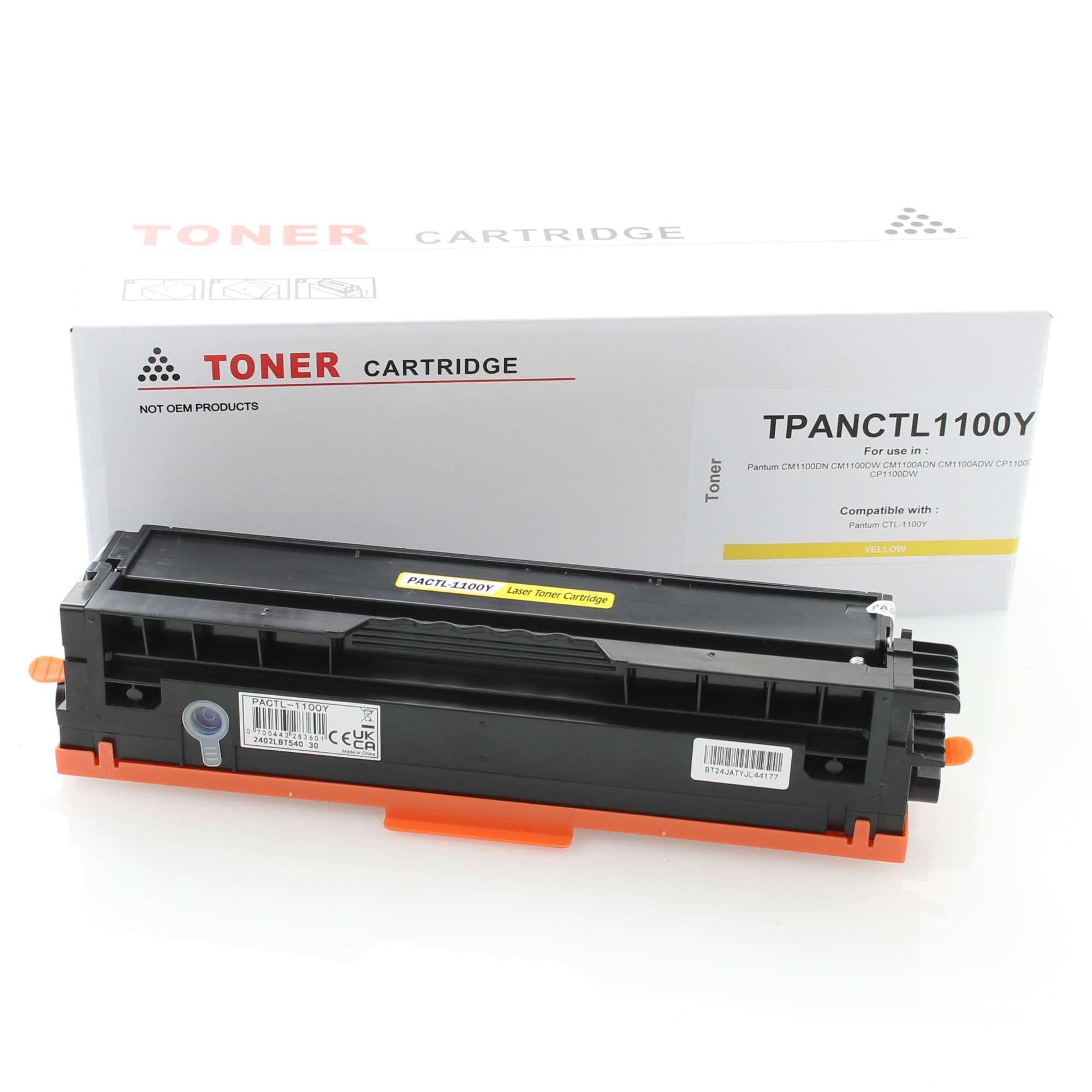 Huismerk Panasonic toner TPANCTL1100 geel