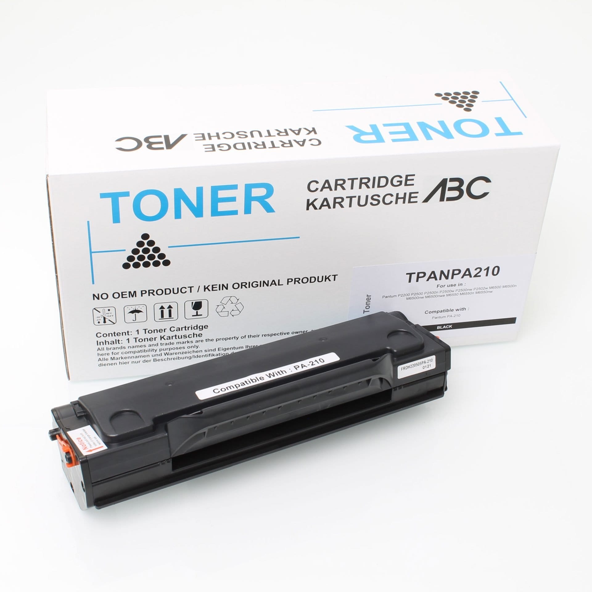 Huismerk Panasonic toner P2500 zwart