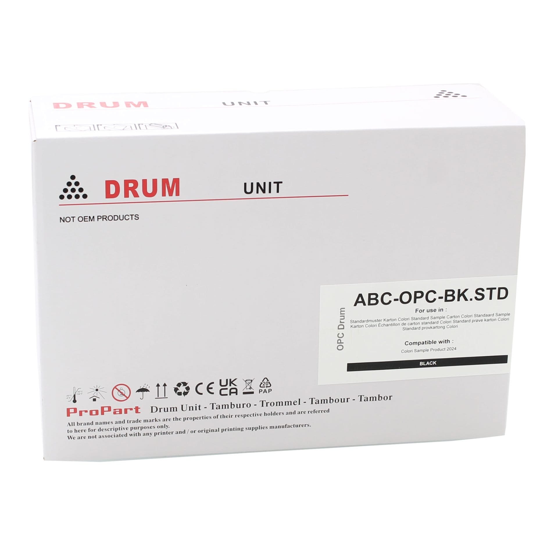 Huismerk Panasonic drum KX-FAD89X zwart