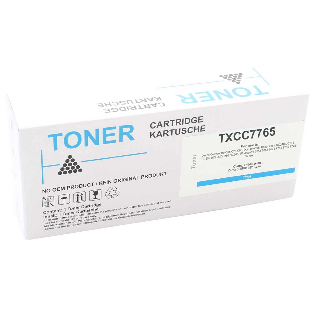 Huismerk Xerox toner 006r01452 cyaan